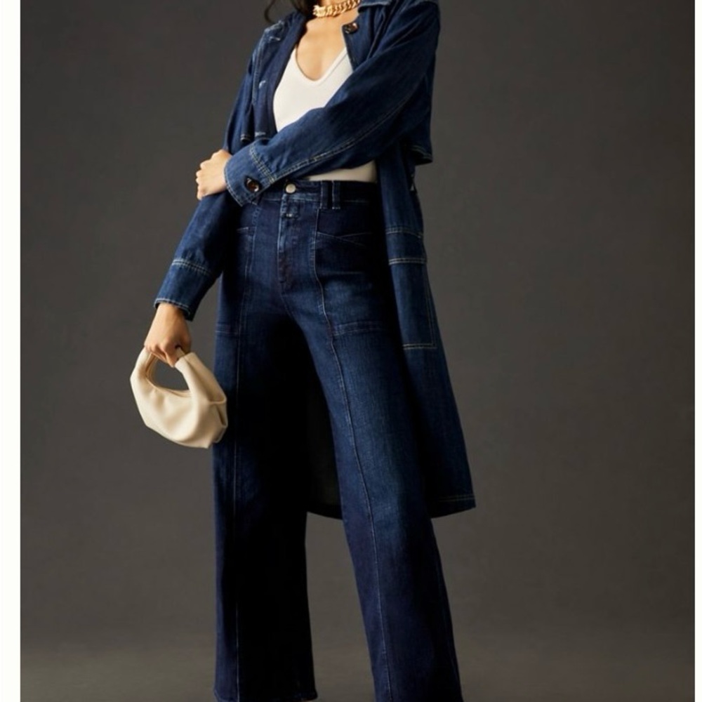 Closed Deep Blue Women's Wide Leg Jeans